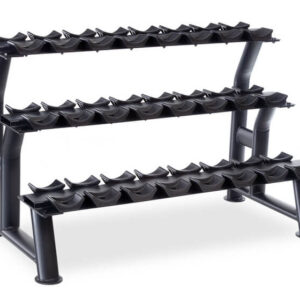 Hampton Chrome Dumbbell Saddle Rack