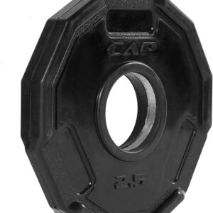 CAP OLYMPIC RUBBER COATED GRIP PLATE – 2.5 LB