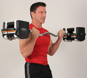 PowerBlock Urethane EZ Curl Bar