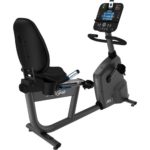 Exercise Bike With Track Console