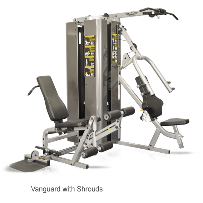 Inflight Fitness Vanguard 2-Stack Gym 1