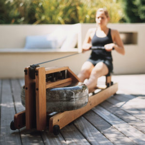 WaterRower Natural Rowing Machine in Ash Wood with S4 Monitor