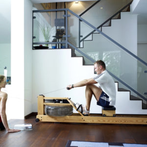 WaterRower Natural Rowing Machine in Ash Wood with S4 Monitor