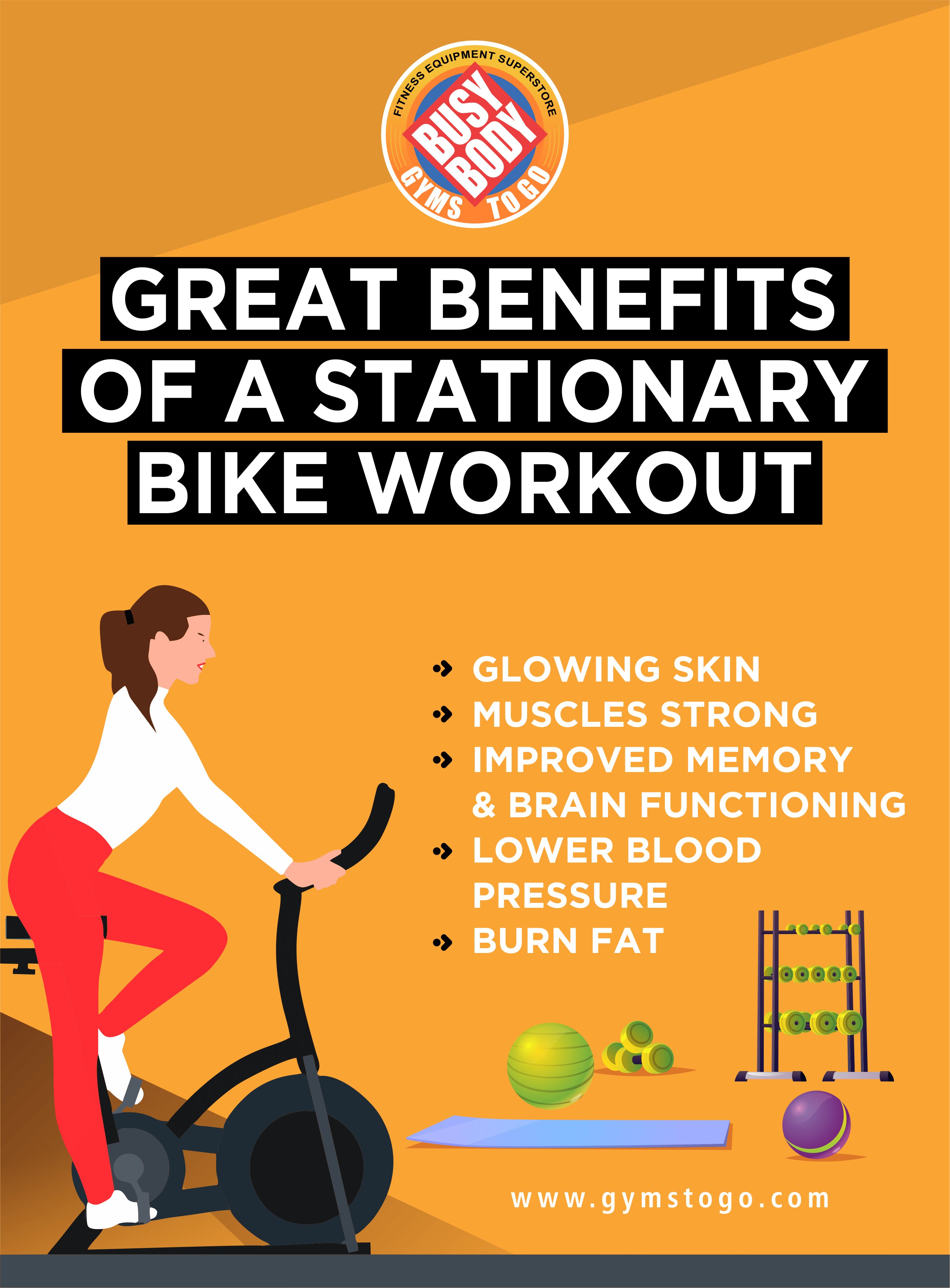 great benefits of a stationary bike workout