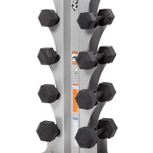 5 PAIR VERTICAL DUMBBELL RACK (5 PAIRS) - Oversized Dumbbells - Image 3