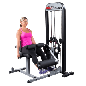 PRO SELECT LEG EXTENSION / CURL STATION, 210LB STACK - Image 3