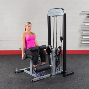 PRO SELECT LEG EXTENSION / CURL STATION, 210LB STACK - Image 4
