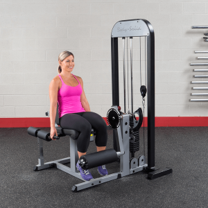 PRO SELECT LEG EXTENSION / CURL STATION, 310LB STACK - Image 4