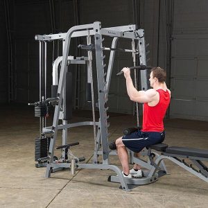 Body-Solid Smith Machine Lat Attachment - Image 3