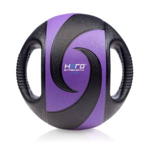 HeroStrength Dual Handle Medicine Balls | Natural Rubber - Image 7