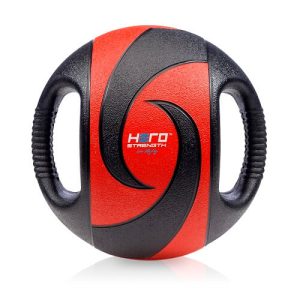 HeroStrength Dual Handle Medicine Balls | Natural Rubber - Image 3