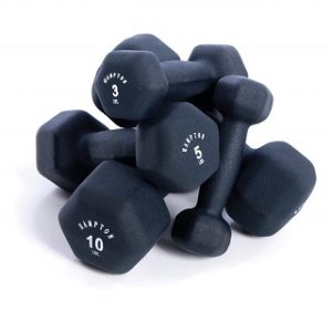 Hexagon Neoprene Dumbbell | Cast Ergo Handle - Image 1