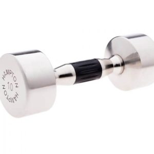 Hampton Chrome Beauty-Grip Dumbbells | 5-50LB - Image 3