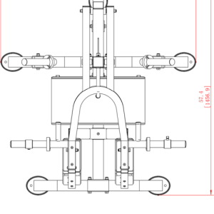 Levergym® Squat - Calf diagram