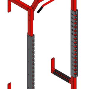 Fusion 5 Half Cage Module with Multi-Grip Pull Up Bar