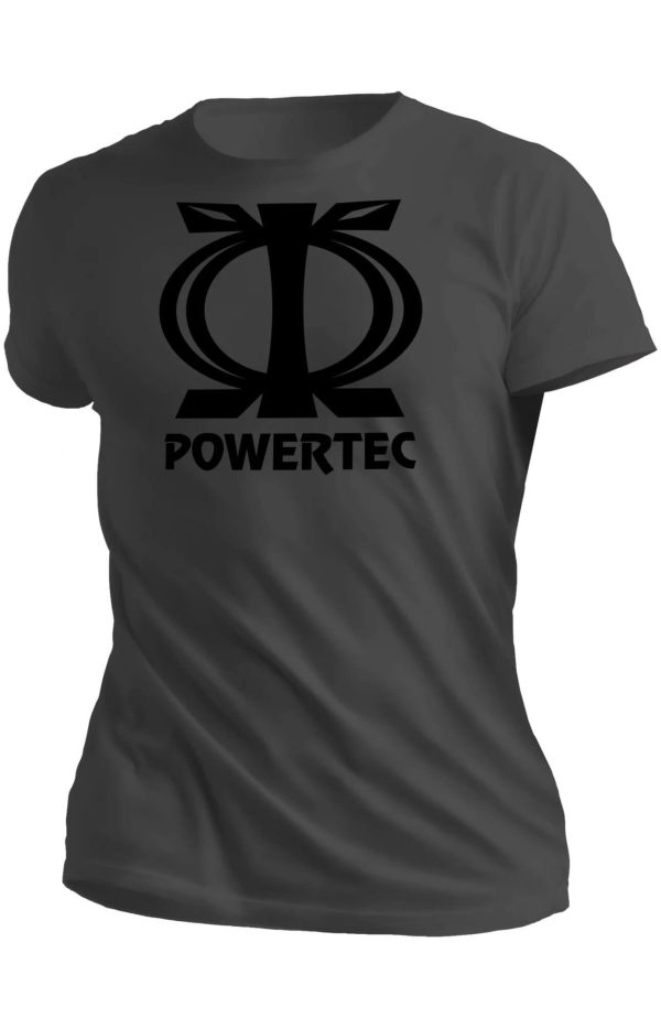 Powertec T-Shirt - Gray - Wawa Aba Logo