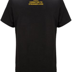 Powertec T-shirt - Black - Distressed Wawa Aba Logo