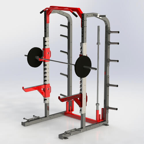 Five Peg Plate Storage for Pro & Performance Series Racks & Cages