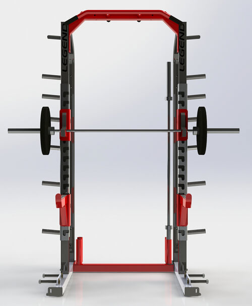 Six Peg Plate Storage for Pro & Performance Series Racks & Cages