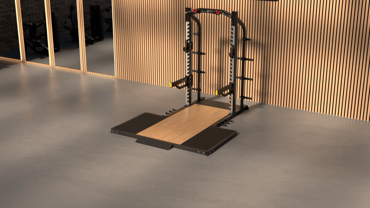 Sound dampenings platform Gymstogo