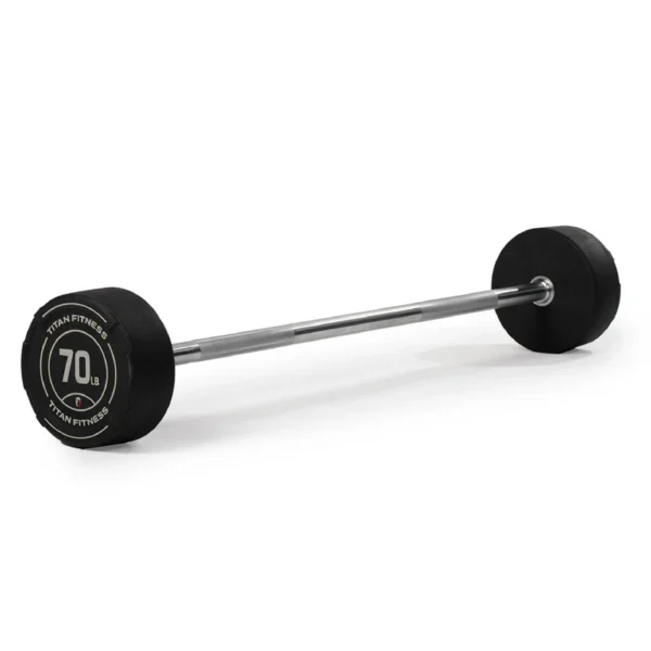 420054_01 70 LB. STRAIGHT FIXED BARBELL