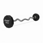 80 LB. EZ CURL FIXED BARBELL