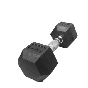 5LBS Rubber Dumbbell