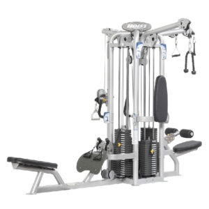 DUAL PULLEY LAT STATION