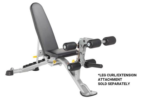 Fid bench best sale with leg extension