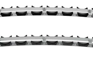 2-TIER HORIZONTAL DUMBBELL RACK (10 PAIRS) - Image 3