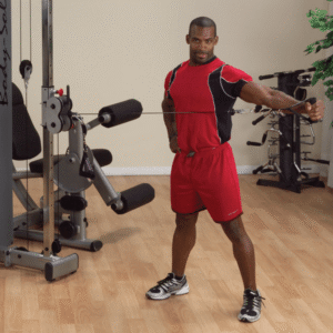 Dual Cable Column-Machine, FREESTANDING WITH STACK - Image 3