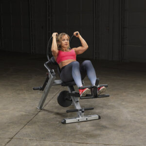 Ab Crunch Bench Seated - Image 3