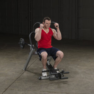 Ab Crunch Bench Seated - Image 4