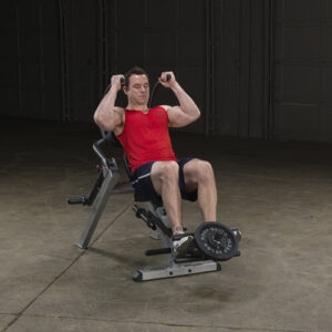Ab Crunch Bench Seated - Image 5
