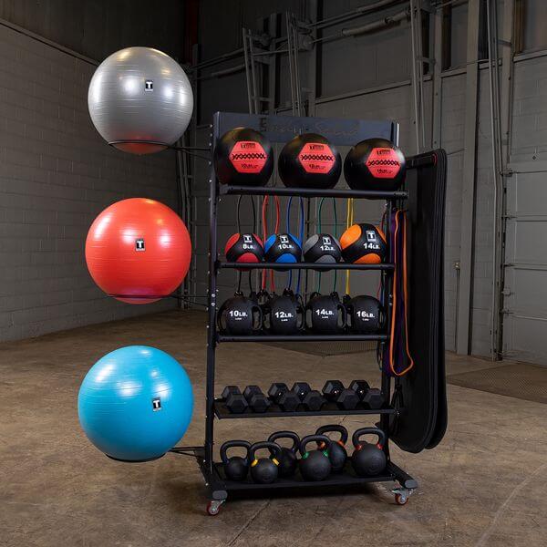 Multi Accessory Storage Tower South Florida Fitness Equipment Provider