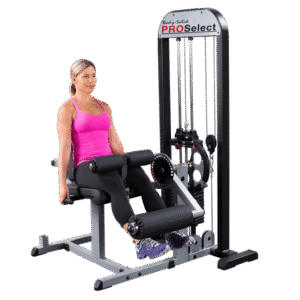 PRO SELECT LEG EXTENSION / CURL STATION, 210LB STACK - Image 3