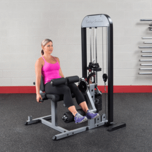 PRO SELECT LEG EXTENSION / CURL STATION, 310LB STACK - Image 5