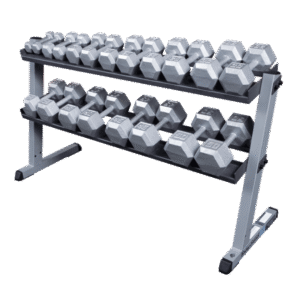 Horizontal Dumbell Rack,2 Tier - Image 3