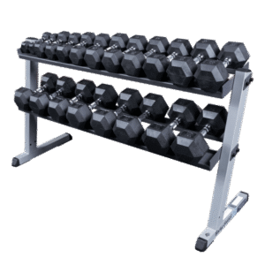 Horizontal Dumbell Rack,2 Tier - Image 4
