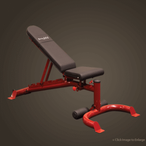 FLAT/INCLINE/DECLINE BENCH, RED FRAME