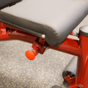 FLAT/INCLINE/DECLINE BENCH, RED FRAME - Image 4