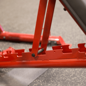 FLAT/INCLINE/DECLINE BENCH, RED FRAME - Image 6