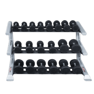 PCL SDKR 3 Tier Saddle Dumbell Rack - Image 2