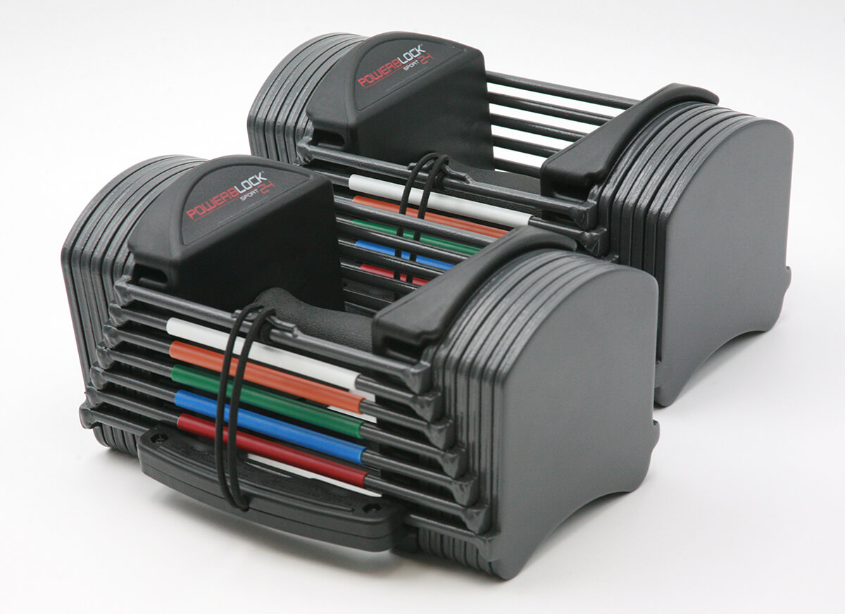 Sport 24 Adjustable Dumbbells, Up to 24 lbs