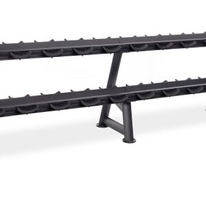 Multi-Tier Fixed Pro-Style Dumbbell Saddle Rack - Image 4