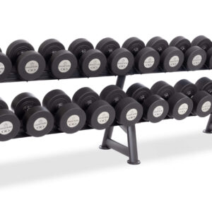 Gel-Grip Urethane Dumbbell | 55-100 LB | Black