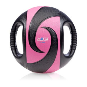 HeroStrength Dual Handle Medicine Balls | Natural Rubber - Image 2