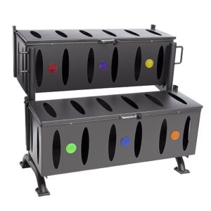 2-Tiered Jelly Bell Rack | Compartments - Image 3