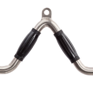Hampton Multi Purpose ‘V’ Chrome Bar | Urethane Ergonomic Grips - Image 1