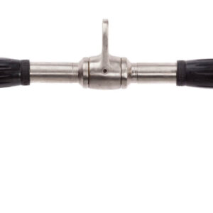 Hampton Chrome Lat Bars | Urethane Ergonomic Grips | Revolving - Image 2